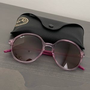 Ray-Ban Pink RB4304 Round Sunglasses